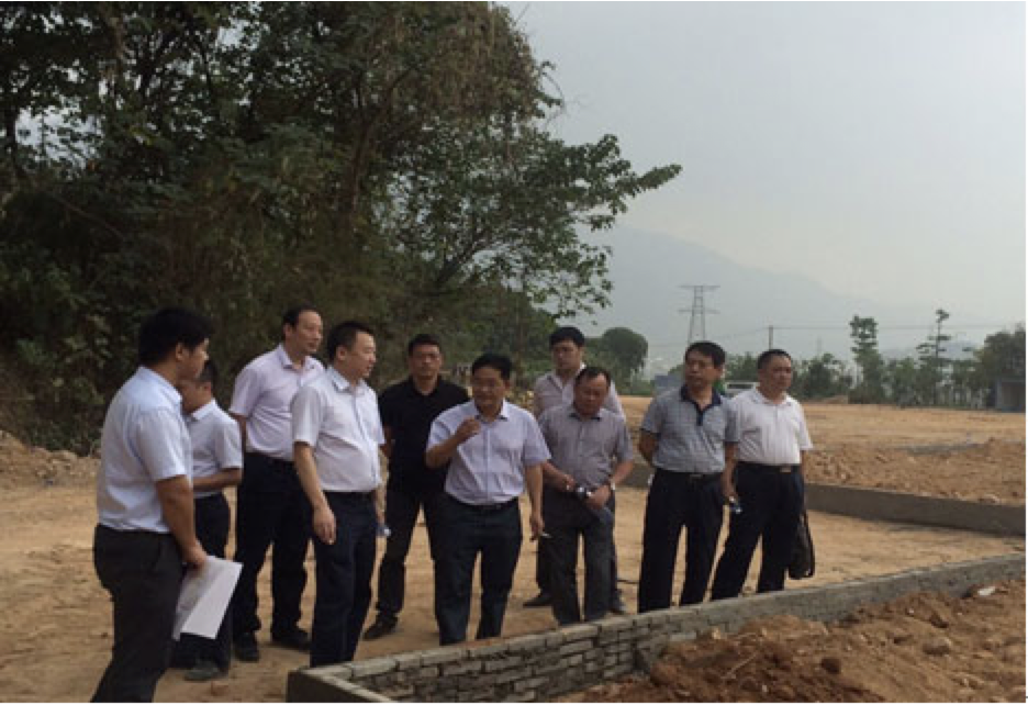 中建國(guó)際領導深入一(yī)線調研推進征拆工(gōng)作(zuò)