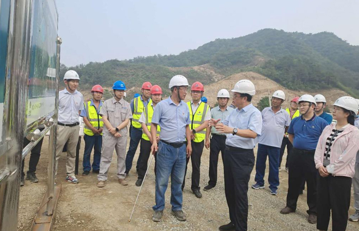 河(hé)北(běi)省第七督察組到(dào)易縣抽水(shuǐ)蓄能(néng)電(diàn)站(zhàn)督察調研