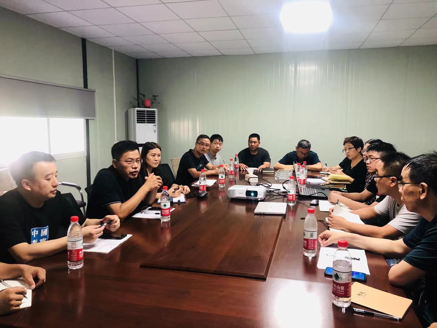 公司組織各部門(mén)赴杭溫項目開(kāi)展業(yè)務培訓