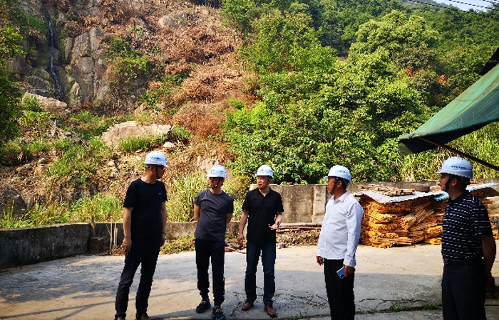 董事(shì)長(cháng)視(shì)察我司杭溫高(gāo)鐵(tiě)項目