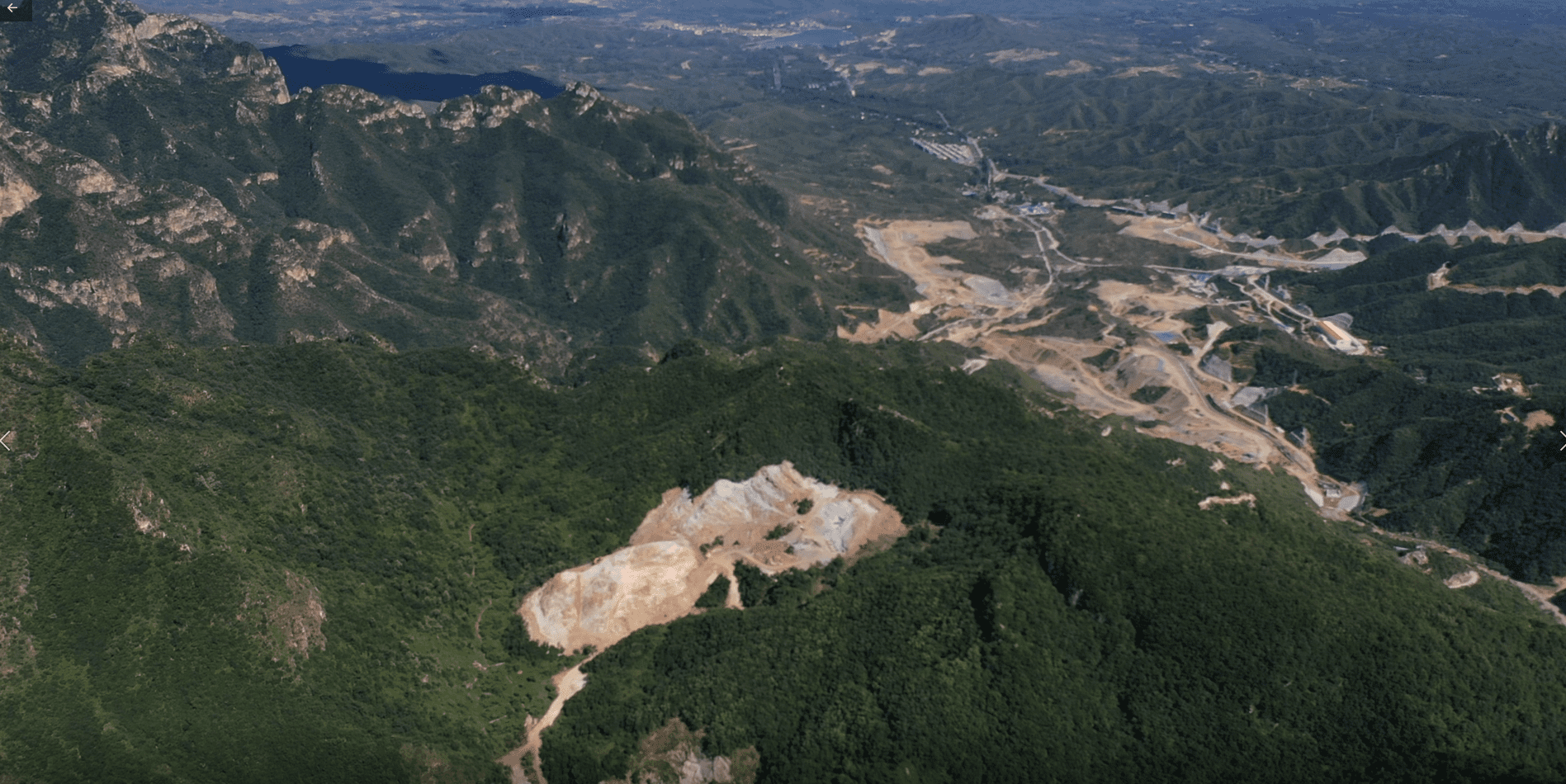 易縣抽水(shuǐ)蓄能(néng)電(diàn)站(zhàn)上(shàng)庫原始地(dì)貌